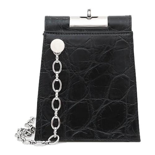 Women Bag Handbags Vintage Shell Clip Shouder Bags Crocodile Pattern Evening Clutch Purse Lady Alligator Leather Messenger Bag