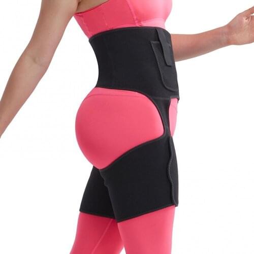 Women High Waist Hip Lift Fitness One-piece Belt Waistband Leggings Sportswear пояс для похудения gaine ventre корсет женский