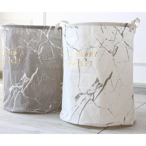 Large Personality Laundry Hamper Dirty Clothes Storage Bag Clothes Storage Baskets Home Fold Barrel Bags Kids Toy Storage Basket