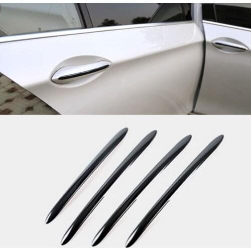 For-Bmw 5 Series F10 F18 F11 2011-2017 Stainless Steel Black Exterior Door Handle Cover Trim