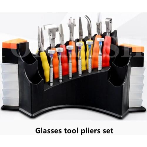 Glasses Tool Set Renovation Glasses Tool Pliers Set Glasses Pliers Screwdriver Repair Glasses Adjustment Tool Set
