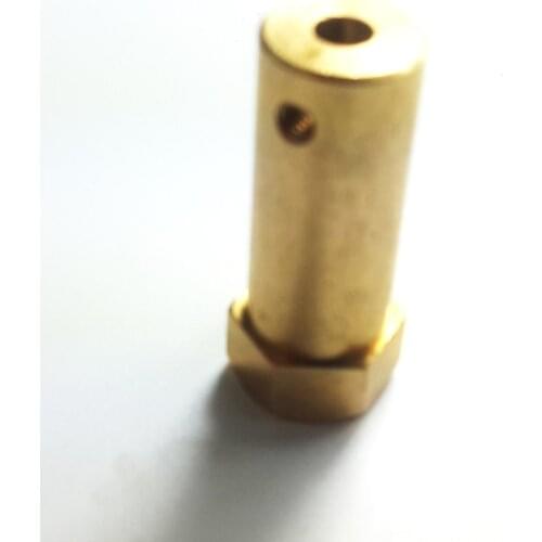 Copper Hex Coupling Coupler /hexagon Brass Shaft Connector Copper Product Wheel Motor Part For Arduino Smart Car RC Robot Toy
