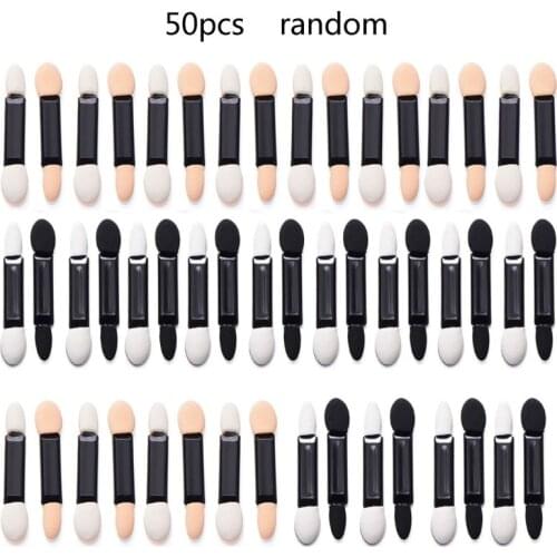 N7MF 50Pcs Double Side Sponge Resin Smearing Sticks Resin Mold ColoringDaubed Tools