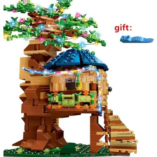 New 2021 My World Ideas 3.0 MINI Tree House Alex Zombie Action Building Blocks Classic Model Sets Bricks Kids Kits TV