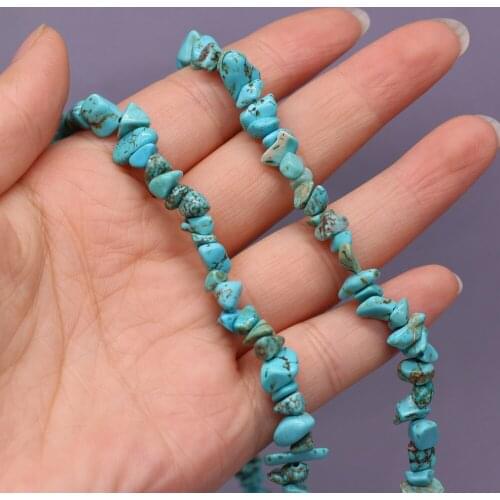 2021 New Hot-selling Natural Semi-precious Stone Gravel Bead Loose Beads for Jewelry Making Necklace Bracelet 5-8mm Length 40 Cm