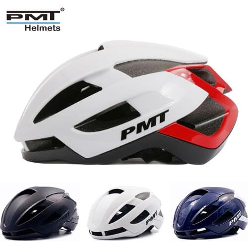 PMT New Ultralight Integrally-molded Bicycle Helmet MTB Road bike Cycling Racing Bike helmets Safety Outdoor Riding equipment
