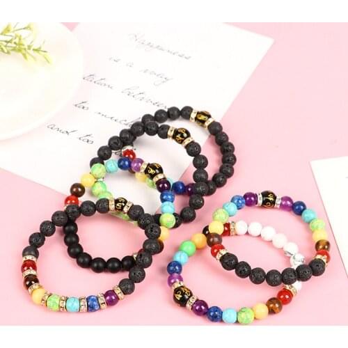 QrhYK Bracelets With Charms