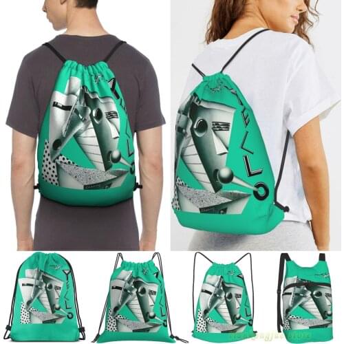 Yello - Claro Que Si Women Drawstring Sackpack Gym Bags Men Outdoor Travel Backpacks For Training Fitness Swimming Bag