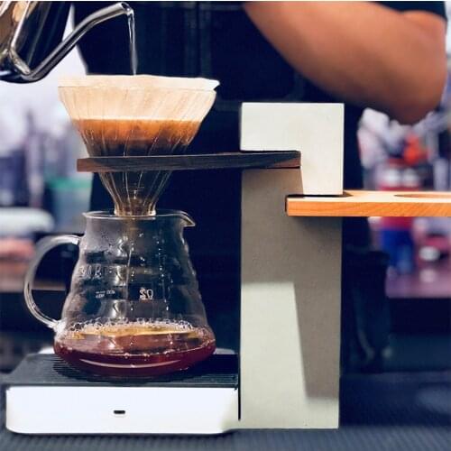 Nordic industrial air hand press coffee cup cement bracket mold concrete filter holder mold does not contain board