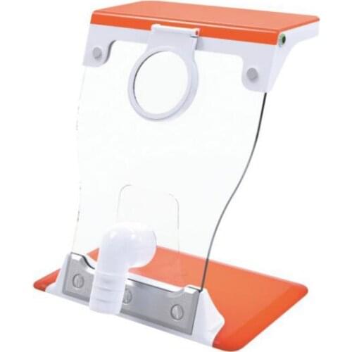 Dental Lab LED Llight Mechanic magnifier Lamp with vavuum suction hose for dust collector