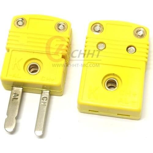 High Quality Mini Male Female K Type Thermocouple Connector Plug