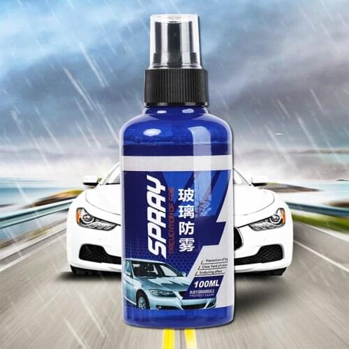 100ml Rainproof agent for car windshield Car Window Glass Rain and antifogging agent for rearview mirror Bathroom Cleaner