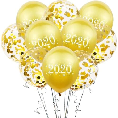 10x Confetti Balloons for Baby Shower, Bridal Shower, , Weddings
