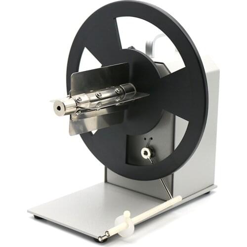 Automatic Label Rewinding Machine Bar Code Label Rewinder 220V Two-way Label Stickers Paper Turning Device