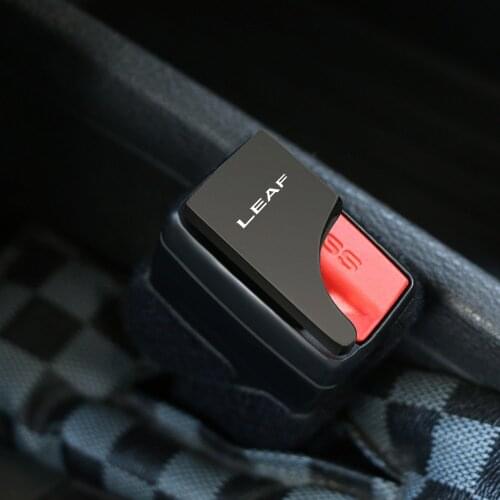 Car Styling For Nissan leaf Accessories Hidden Car safety seat belt buckle clip 1PCS