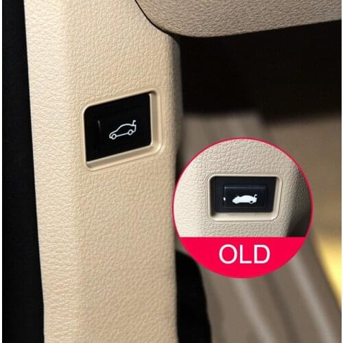 Tailgate Rear Trunk Switch Button Cover for BMW E60 E84 F20 E90 E92 F30 F10 F18 F06 F01 F25 1/3/5/7 Series X1 X3 Tail Cap Switch