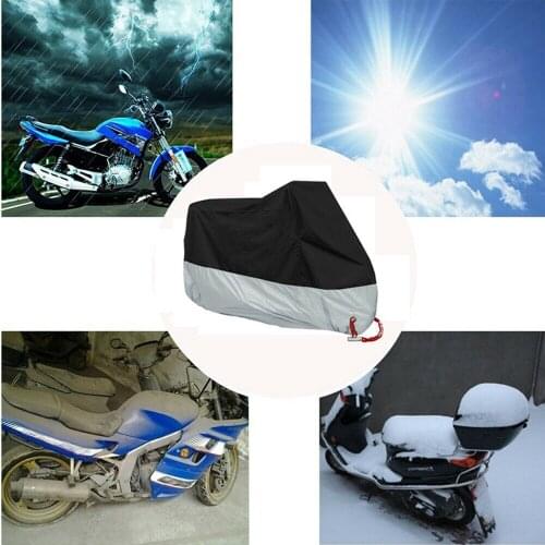 Motorcycle Rain Covers Dustproof Waterproof Snow UV Protective Outdoor Bike Motor Bike Case Quad Cover For ATV Scooter Dropshipp
