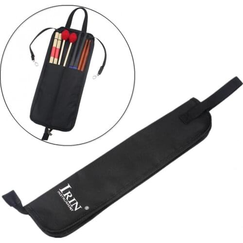 Drum Stick Bag With Handy Strap Drum Sticks Case Water-resistant Oxford Cloth Padded and soft-sided design