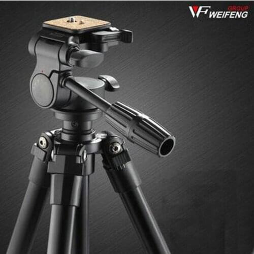 DHL gopro Weifeng wf6724 aluminum alloy tripod wf-6724 professional slr camera tripod household dv tripod wholesale