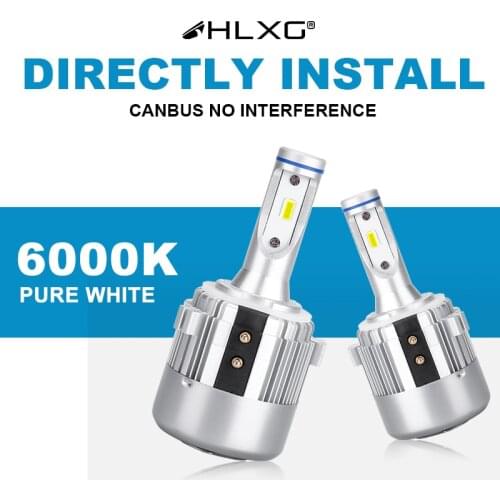 H7 LED Canbus no error Led Headlights Low Beam CSP 20000LM 6000K Replace H7 Adapters for For VW Jetta MK6 Tiguan golf 6 golf 7