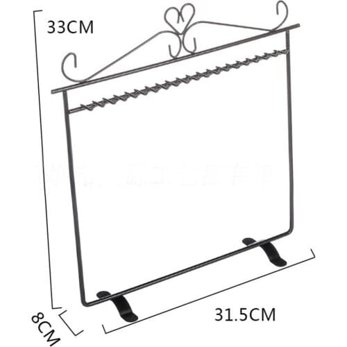 50%HOT Jewelry Stand Rack Display Storage Hanging Holder Earring Necklaces Organizer