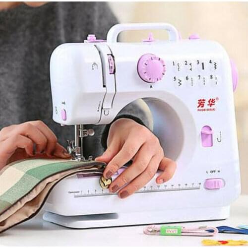 Multifunction Electric Overlock Sewing Machine Household Sewing Tool 8 Stitches