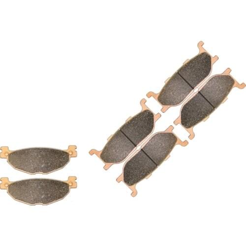 Disc Brake Pads Set fit for YAMAHA Street XVS950 XVS 950 R 2DE Remotereservoir rear shocks 2014 2015 Front