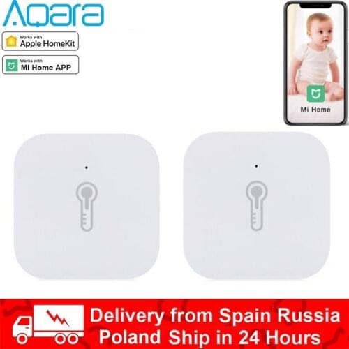 Xiaomi Aqara Temperature Smart Humidity Sensor Air Pressure Environment Sensor Remote Control ZigBee Work With Gateway 3 Homekit