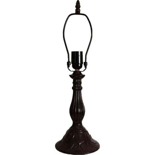 WOERFU H49 Table Lamp Base E27 EU Plug and US Plug Alloy Table Lamp Base