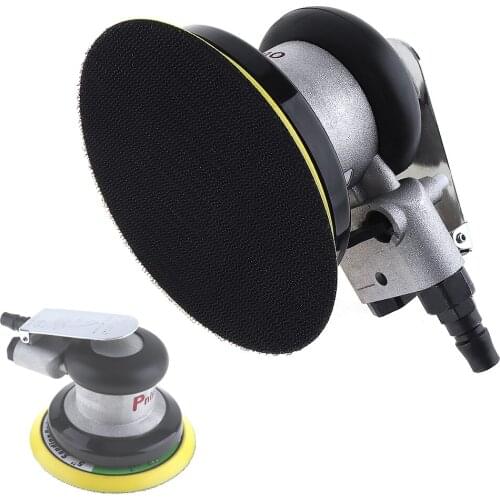 5 Inch Non vacuum Matte Surface Circular Pneumatic Sandpaper Random Orbital Air Sander Polished Grinding Machine Hand Power Tool