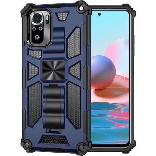 Shockproof Armor Case For Xiaomi Redmi Note 10 Pro Case Y3 Bumper Back Cover On Redmi 9A 9C 9 Redmi Note 9 9S 10S Phone Cases