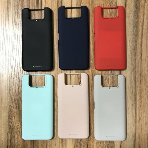 Silicon Tpu Case For ASUS Zenfone 8 ZS590KS 8Flip ZS672KS 7 ZS670KS 7pro ZS671KS I002DD Goospery Soft To Touch Feeling Cover