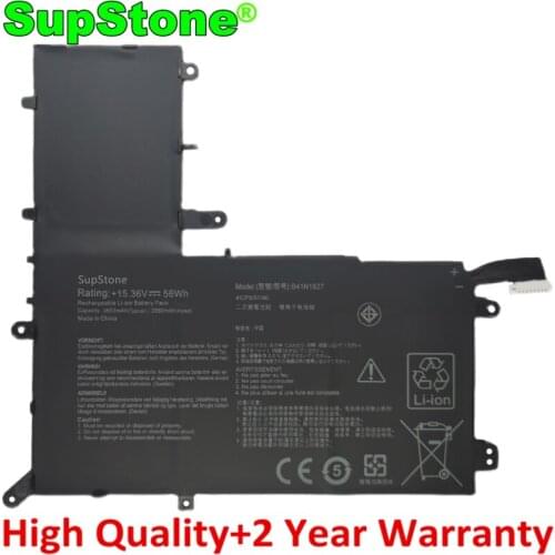 SupStone New B41N1827 Laptop Battery For Asus ZenBook Flip 15 UX562FD UX562FA-AC033T AC028T AC022T AC051T AC050T 0B200-03070200