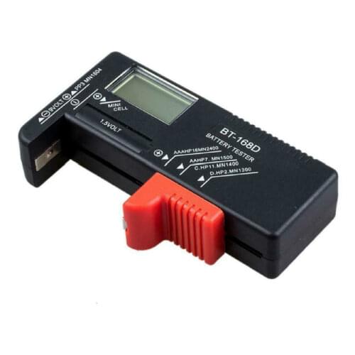 BT-168 Digital Battery Capacity Tester for 18650 14500 Lithum 9V 3.7V 1.5V Cell C D Batteries Tester M05 20 Dropship