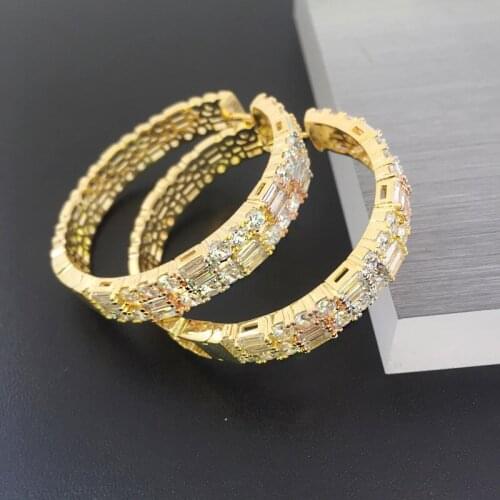 Vanifin Fashion Jewelry Atmosphere Trendy Micro inlay Party Earrings Anniversary Banquet Daily Best Gift