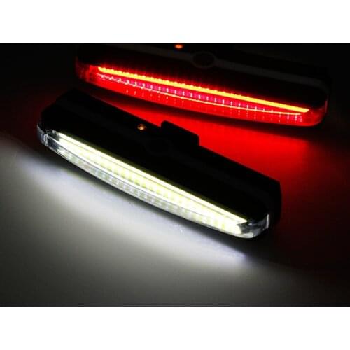 Bike Taillight Waterproof Bicycle Rear Light Cycling LED Flashlight USB Rechargeable Mountain Bike headlight Bicycle Safety Lamp