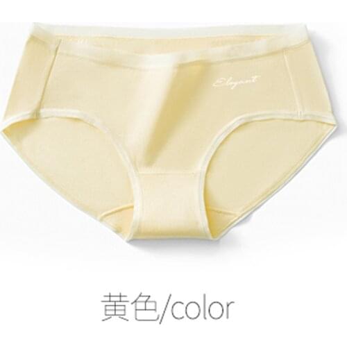 Womens Sexy low-Rise Ruffles Briefs Lingerie New High Quality Seamless Panties Solid Ultra-thin Panties Underwear