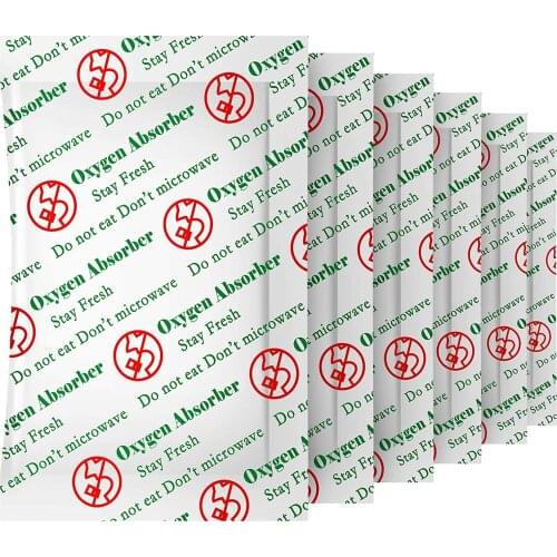 300cc(50Packets) Food Grade Oxygen Absorbers Packets for Food Storage