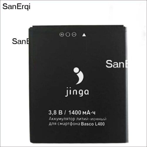 Battery for Jinga Basco L400 1400mAh battery For Jinga Basco L400 phone Battery