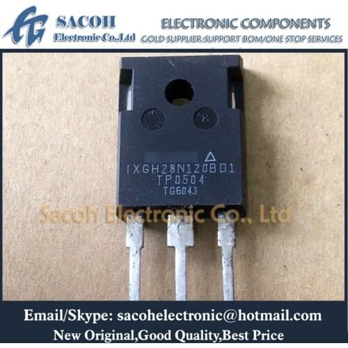 Free Shipping 10Pcs IXGH28N120BD1 IXGH28N120B IXGH28N140B3H1 IXGH28N90B TO-247 28A 1200V Power IGBT