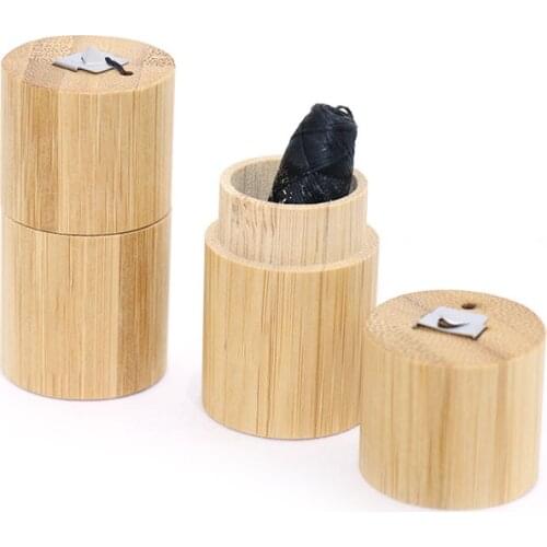 Biodegradable Bamboo Tube 100% Bamboo Charcoal Dental Floss