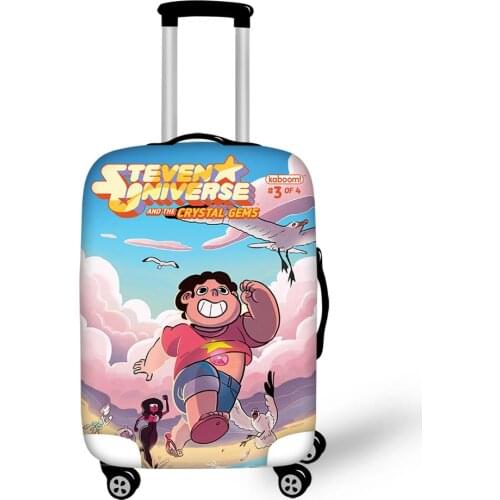 HaoYun Travel Luggage Cover Steven Universe Pattern Suitcase Cover Cartoon Design Elastic Dust-proof & Water-proof Protector