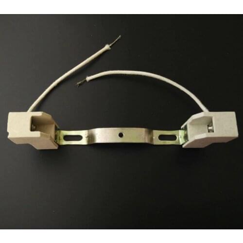 X1 Pottery 118mm R7S Light Bulb Ceramic lamp Base Holder Adapter Socket lamp base R7S lampholders stage lights holder