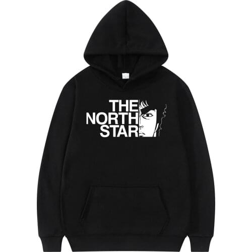 Hot Sale Pullover Fist of The North Star Hokuto No Ken Casual Design Fashion Casual Harajuku Long Sleeves New Streetwear Hoodie