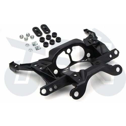 Motorcycle Black Upper Stay Cowl Headlight Bracket For YAMAHA YZF R1 2015 2016 2017 2018 2019 Moto Fairing Accessory