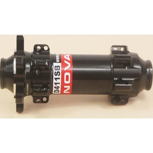 Novatec D411SB Straight pull Cyclocross bike hub 24h 6 bolt / Center Lock Road Disc brake hub QR 12mm 15mm x 100mm thru axel