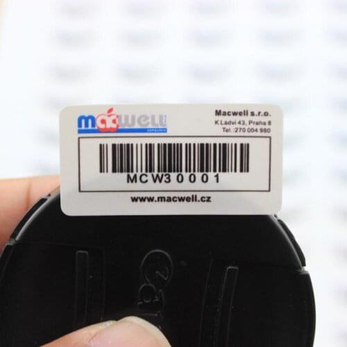 Customized Cheap Custom Waterproof Adhesive Stickers , Customized Packing Barcode Sticker
