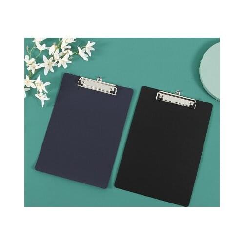 PP Can Hang Type Data Board Folder A4 Folder Student Writing Pad Black Plastic Elastic Menu Bill Board Folder