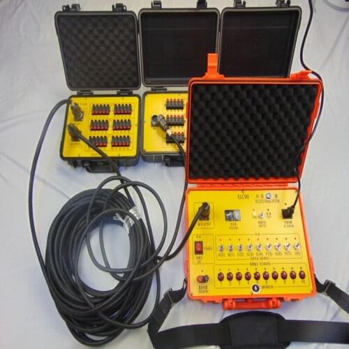 ELC90 90 Cues Fireworks Remote 433MHZ DMX Lighting Effect ZZY Wedding Equipment Wireless Switch Electric Wire Professional Stage