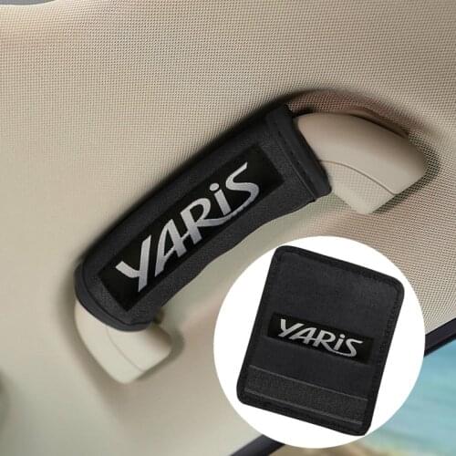 Car interior Car roof handle plush protective cover for Toyota yaris accessories car styling